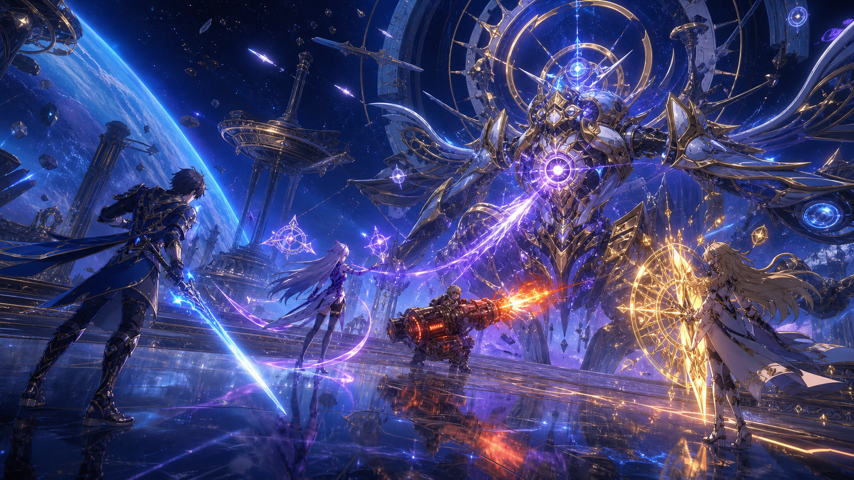 Honkai Star Rail spec ฉากต่อสู้เอฟเฟกต์ Ultimate บน PC