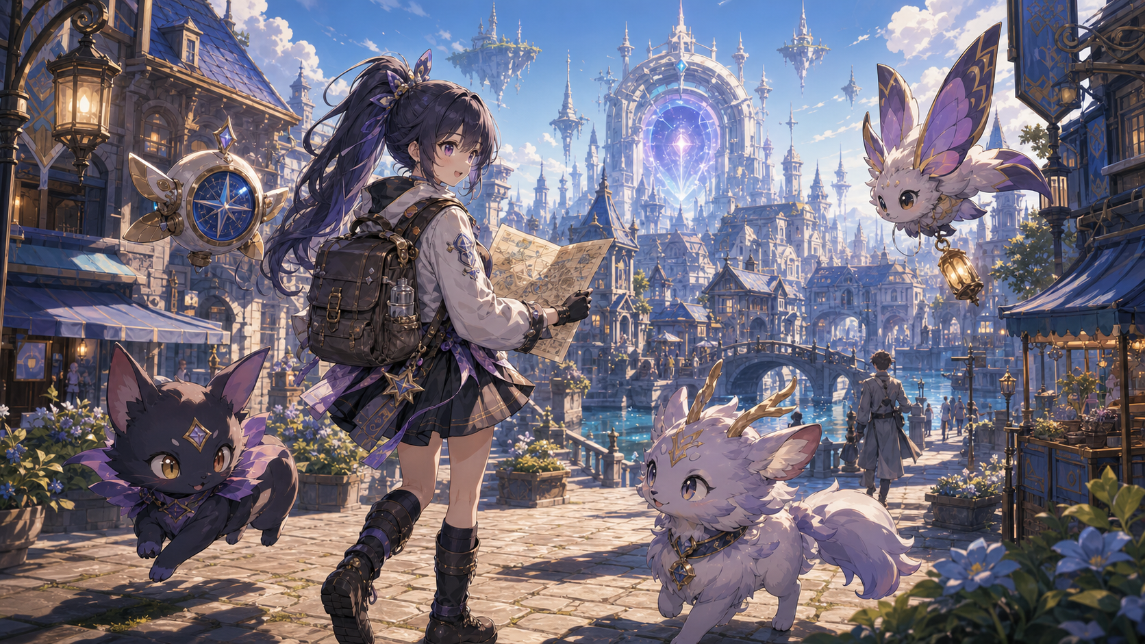 Honkai Nexus Anima ภาพประกอบเมือง Iia และการสำรวจ Anima