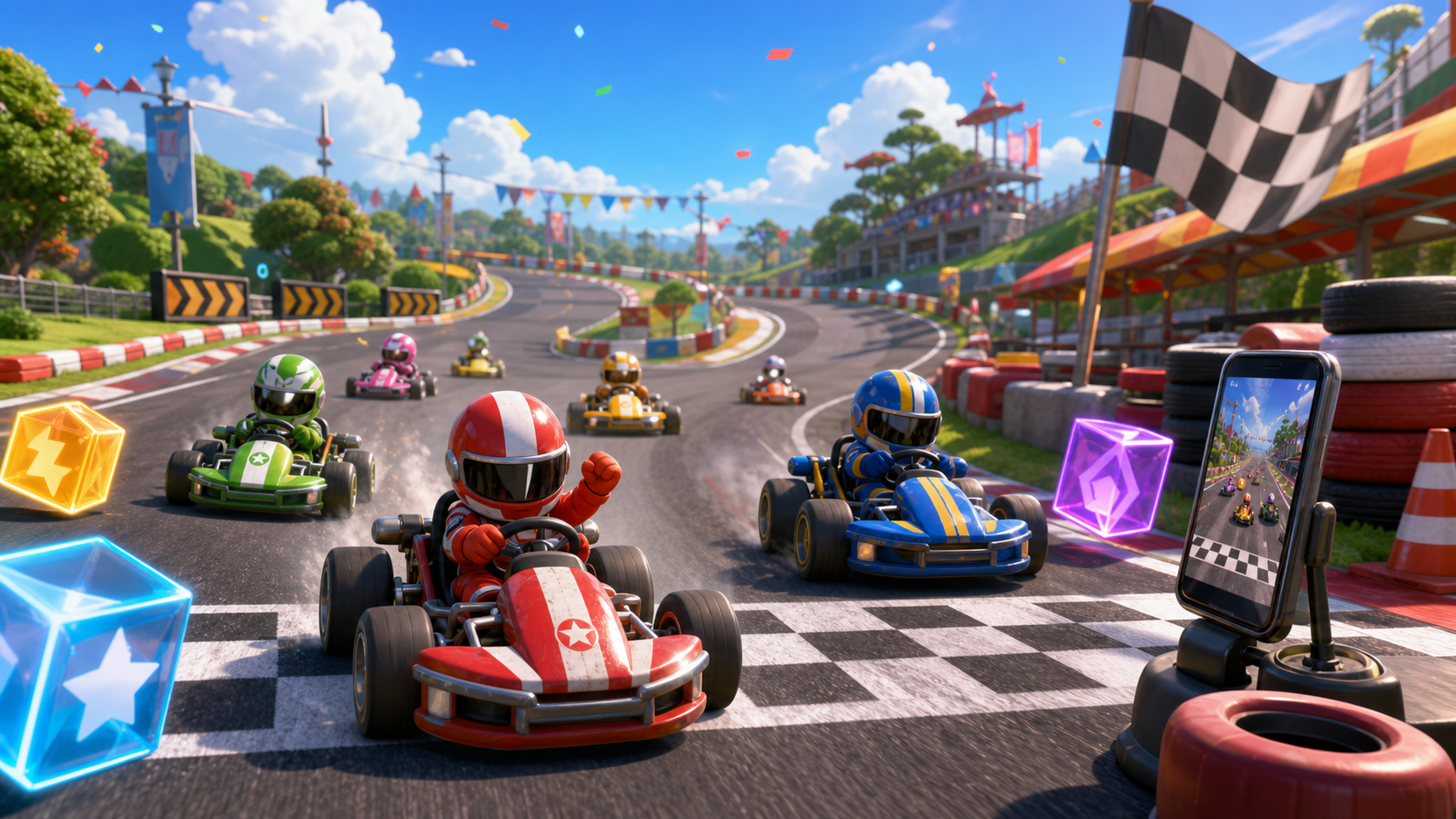 Mario Kart Tour ยุติบริการ ภาพประกอบสนามแข่งก่อนปิดเกม